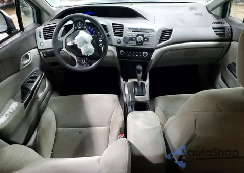 2012 Honda Civic Lx from USA, damaged, VIN 19XFB2F53CE028602